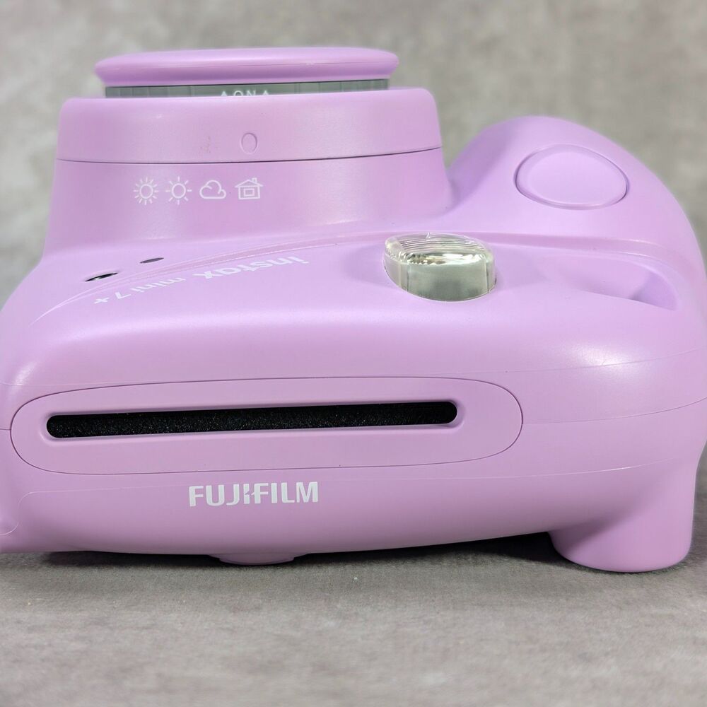 Fujifilm Instax Mini 7+ Instant Film Camera With Matching Case Shoulder Strap - Picture 8 of 8